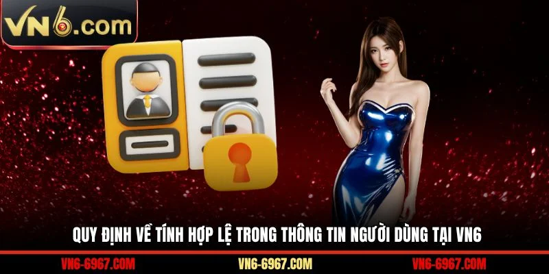Quy định về tính hợp lệ trong thông tin người dùng tại VN6