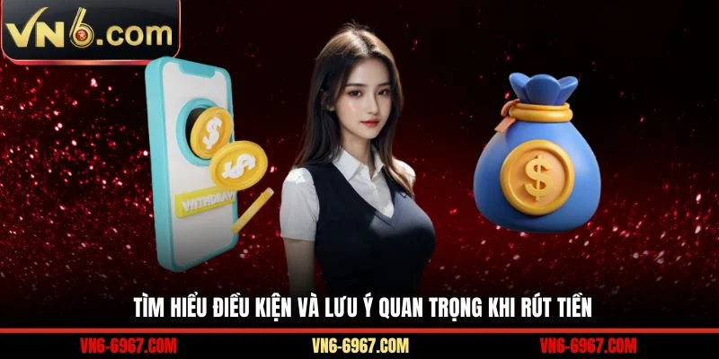 Tìm hiểu điều kiện và lưu ý quan trọng khi rút tiền 